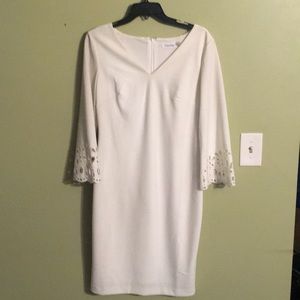 Calvin Klein white dress